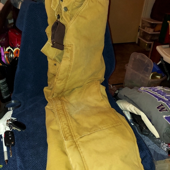 Big Smith insulated duck canvas overalls sz. L - Picture 5 of 7